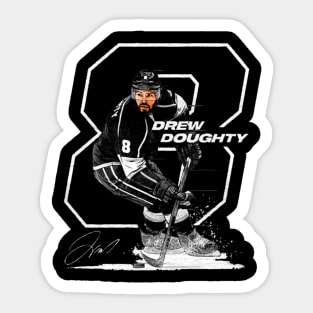 drew doughty offset Sticker